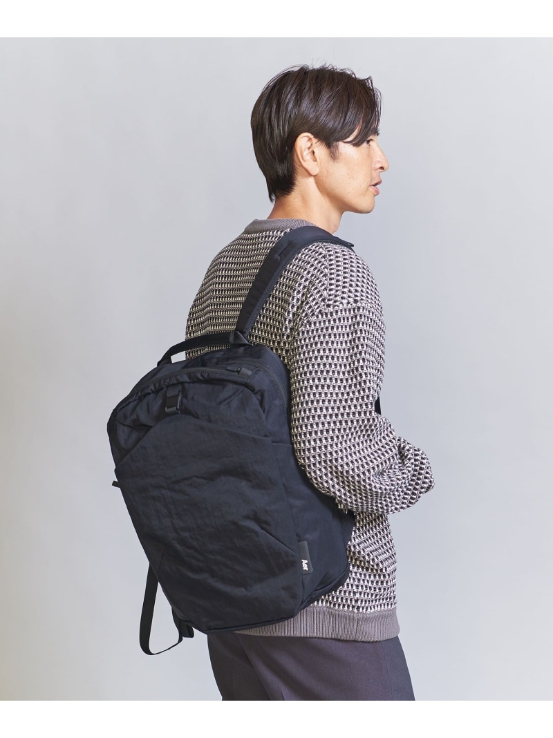 ＜Aer＞ GO PACK2/背嚢 BEAUTY\u0026YOUTH UNITED ARROWS もの言う花＆若い者 ユナイテッドアローズ 御徒面子 背嚢・うしろ側容器に並べる 黒いこと【貨物輸送無料】[ Fashion]