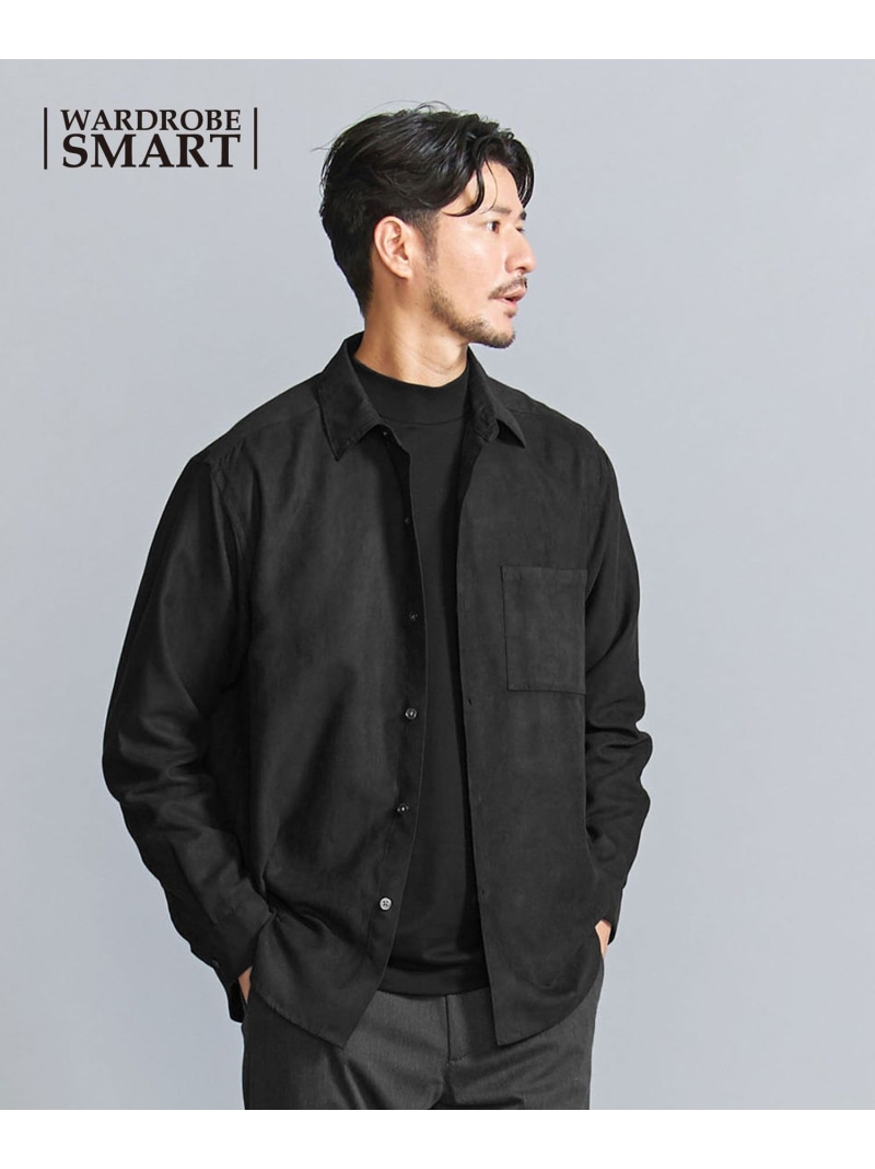 【WEB押さえる WARDROBE SMART】スエードライク プルオーバー BEAUTY\u0026YOUTH UNITED ARROWS もの言う花＆若い者 ユナイテッドアローズ トップス プルオーバー・トップ 赤銅色 黒いこと 米国海軍 ベージュ 薄墨色【貨物輸送無料】[ Fashion]