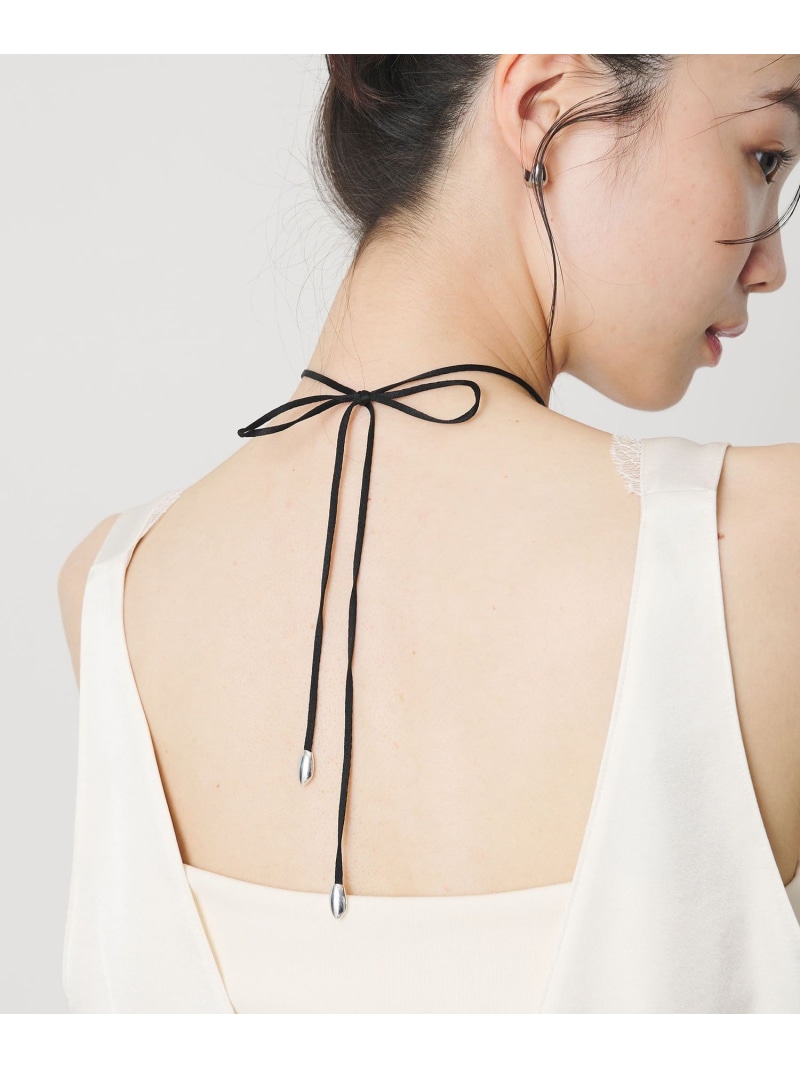 ＜JAMIRAY＞Nuts シルクコード ネックレス BEAUTY&YOUTH UNITED ARROWS ビューティー＆ユース　ユナイテッドアローズ アクセサリー・腕時計 ネックレス シルバー【送料無料】[ Fashion]