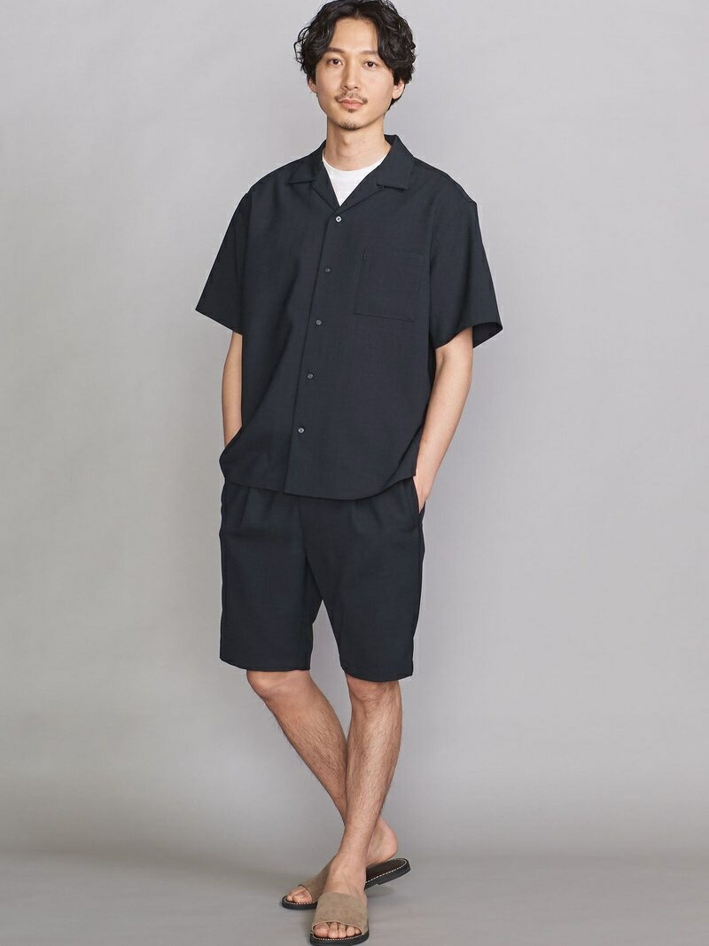 カジュアルシャツ 注目 United Youth Beauty セットアップ パナマシャツ ショートパンツ Web限定 By Arrows Fashion カーキ 送料無料 Rakuten グリーン ネイビー 半袖シャツ シャツ ブラウス ユナイテッドアローズ ビューティ ユース Gladevenner Dk