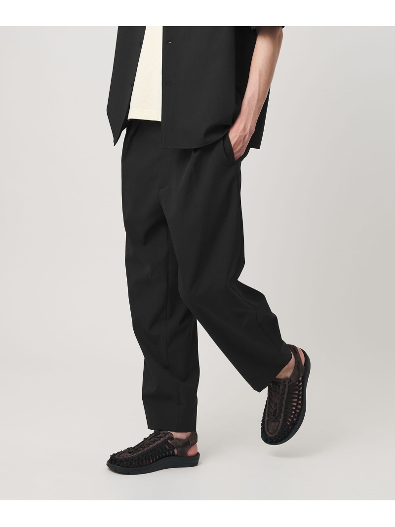 KOMATSU PACK トロピカル 1P テーパード イージー パンツ NO.9 ストレッチ 吸水速乾 UVカット セットアップ対応 BEAUTY&YOUTH UNITED ARROWS ビューティー＆ユース　ユナイテッドアローズ パンツ その他のパンツ ベージュ グレー ブラック【送料無料】[ Fashion]｜BEAUTY＆YOUTH UNITED ARROWS