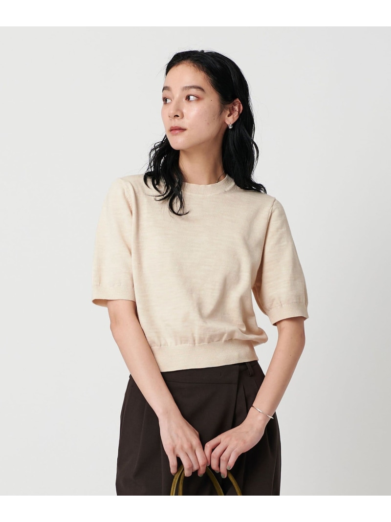 ＜H beauty&youth＞ビスチェ ショートスリーブニット H＞ビスチェ ショートスリーブニット