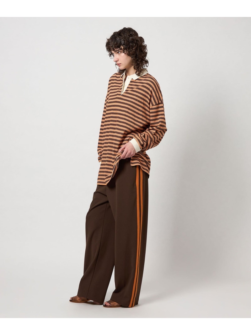 楽天市場】＜6(ROKU)＞タック パンツ ネイビー 6(ROKU