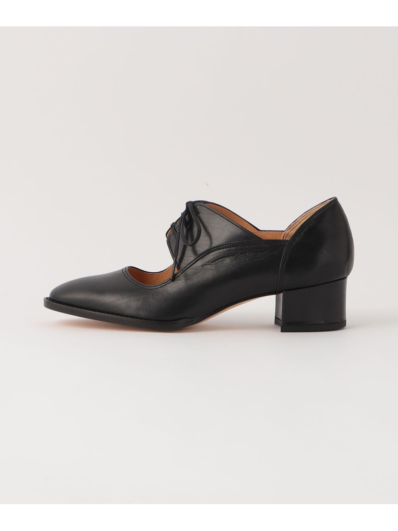 【SALE／15%OFF】＜Steven Alan＞ギリー パンプス Steven Alan もの言う花＆青少年 ユナイテッドアローズ シューズ・靴 余分の物のシューズ・靴 黒いこと【RBA_E】【貨物輸送無料】[ Fashion]