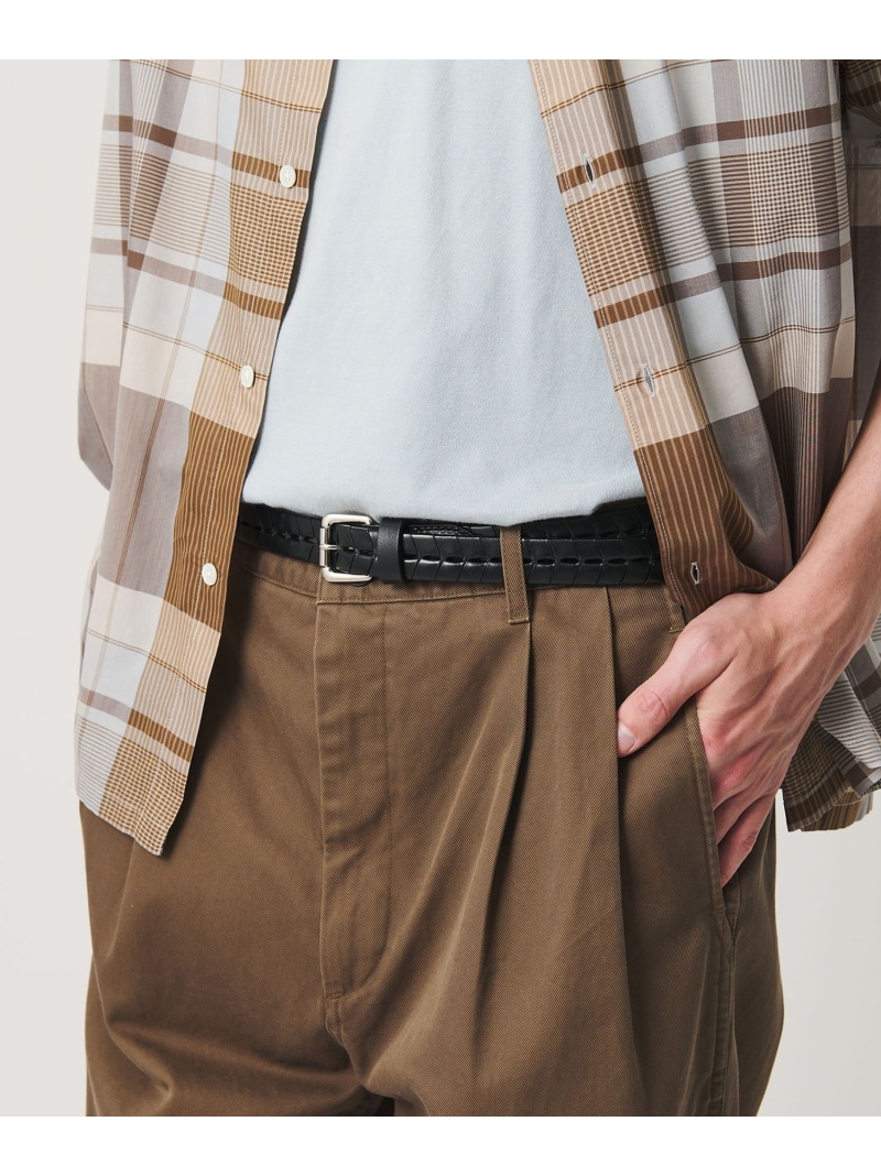 オール ホール ベルト 25mm BEAUTY&YOUTH UNITED ARROWS ビューティー＆ユース　ユナイテッドアローズ ファッション雑貨 ベルト ブラック【送料無料】[ Fashion]｜BEAUTY＆YOUTH UNITED ARROWS