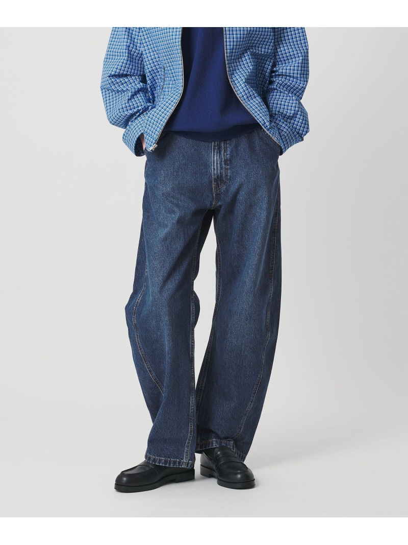 【SALE／19%OFF】＜Levis＞BAGGY BARREL デニムパンツ BEAUTY&YOUTH UNITED ARROWS ビューティー＆ユース　ユナイテッドアローズ パンツ ジーンズ・デニムパンツ グレー【RBA_E】【送料無料】[ Fashion]｜BEAUTY＆YOUTH UNITED ARROWS
