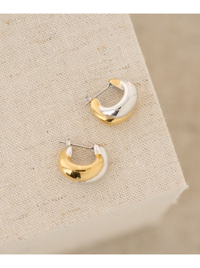＜by Preek＞ミックス ボテロ フープ ピアス BEAUTY&YOUTH UNITED ARROWS ビューティー＆ユース　ユナイテッドアローズ アクセサリー・腕時計 ピアス【送料無料】[ Fashion]