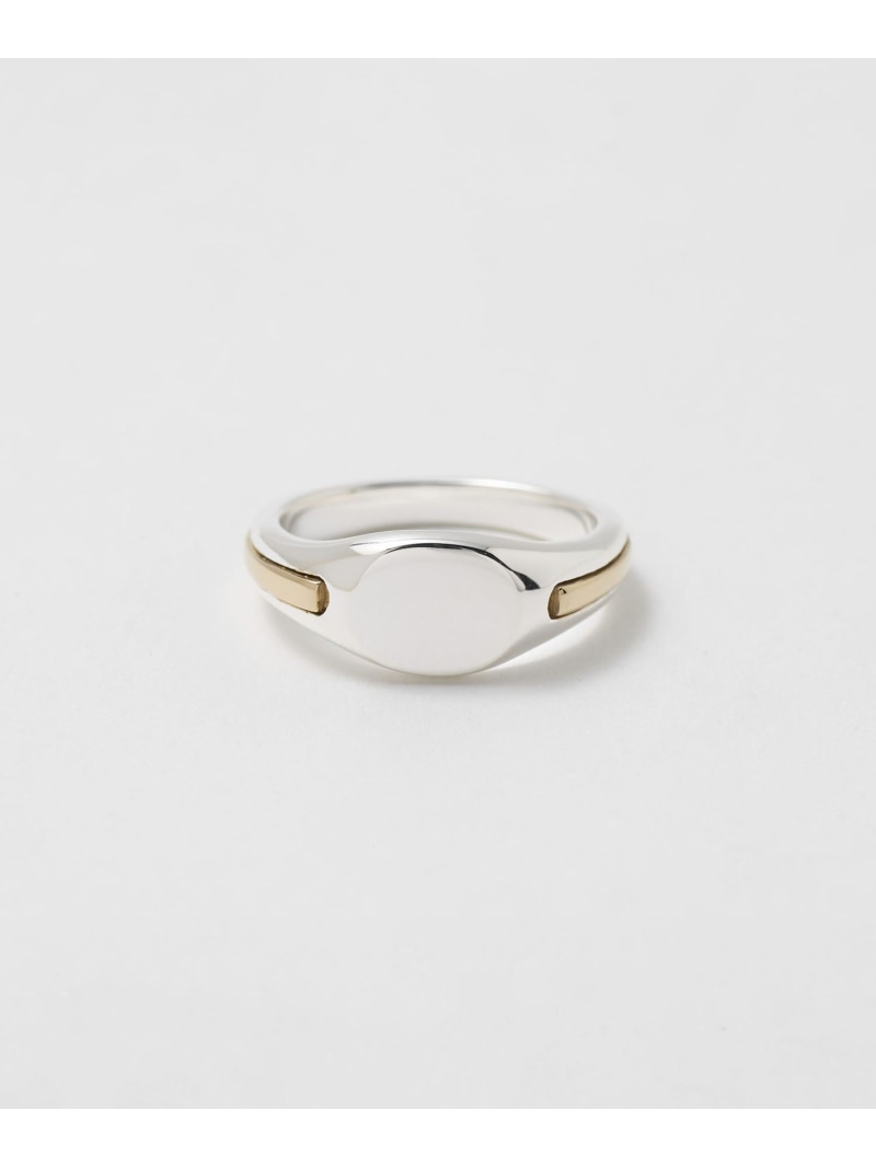 ブラス シグネット コンビ リング BEAUTY&YOUTH UNITED ARROWS ビューティー＆ユース　ユナイテッドアローズ アクセサリー・腕時計 リング・指輪【送料無料】[ Fashion]