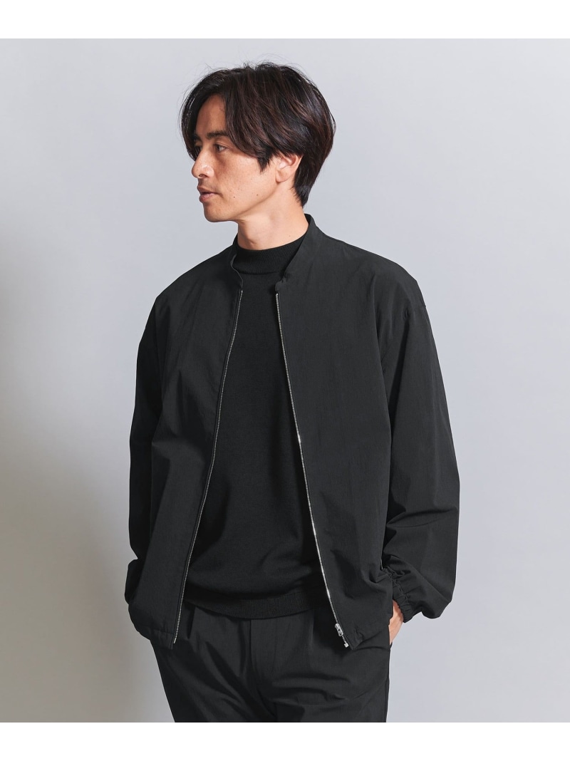 極美品✨ 360°MASTER バルーン コーチジャケット ストレッチ 黒 BEAUTY＆YOUTH UNITED ARROWS コート ジャケット 360°MASTER