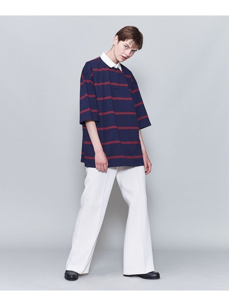 6(ROKU)＞POLYESTER RAYON BOOTCUT PANTS/パンツ 6(ROKU) ビューティ  