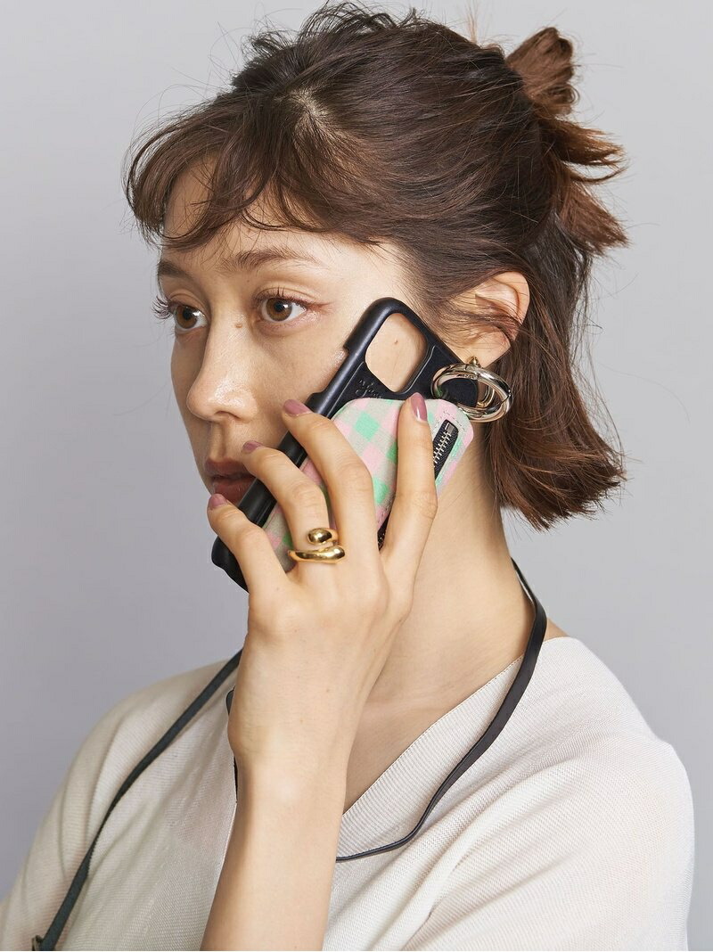 肌触りがいい Ajew Tanチェックレザー ストラップ Iphone X Xs 11proケース Beauty Youth United Arrows ビューティ ユース ユナイテッドアローズ ファッショングッズ 携帯ケース アクセサリー ブラック Rakuten Fashion W 訳ありセール格安 Www Formebikes Co Uk