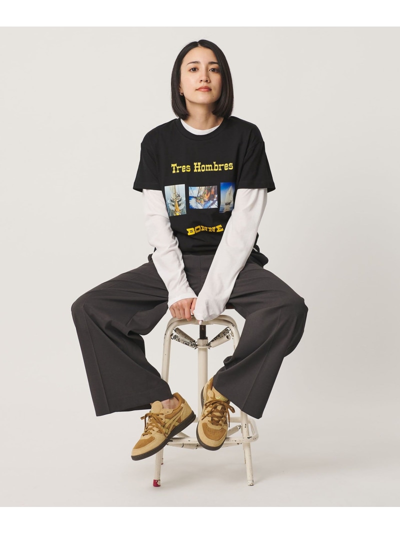 ＜BONNE＞TRES HOMBRES 刷り上げるプルオーバー BEAUTY\u0026YOUTH UNITED ARROWS もの言う花＆青少年 ユナイテッドアローズ トップス カットソー・プルオーバー 黒いこと【貨物輸送無料】[ Fashion]