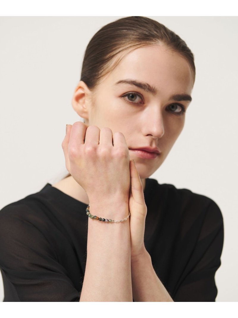 【SALE／30%OFF】＜eoa＞ストーン チェーン ブレスレット BEAUTY&YOUTH UNITED ARROWS ビューティー＆ユース　ユナイテッドアローズ アクセサリー・腕時計 ブレスレット・バングル シルバー【RBA_E】【送料無料】[ Fashion]｜BEAUTY＆YOUTH UNITED ARROWS