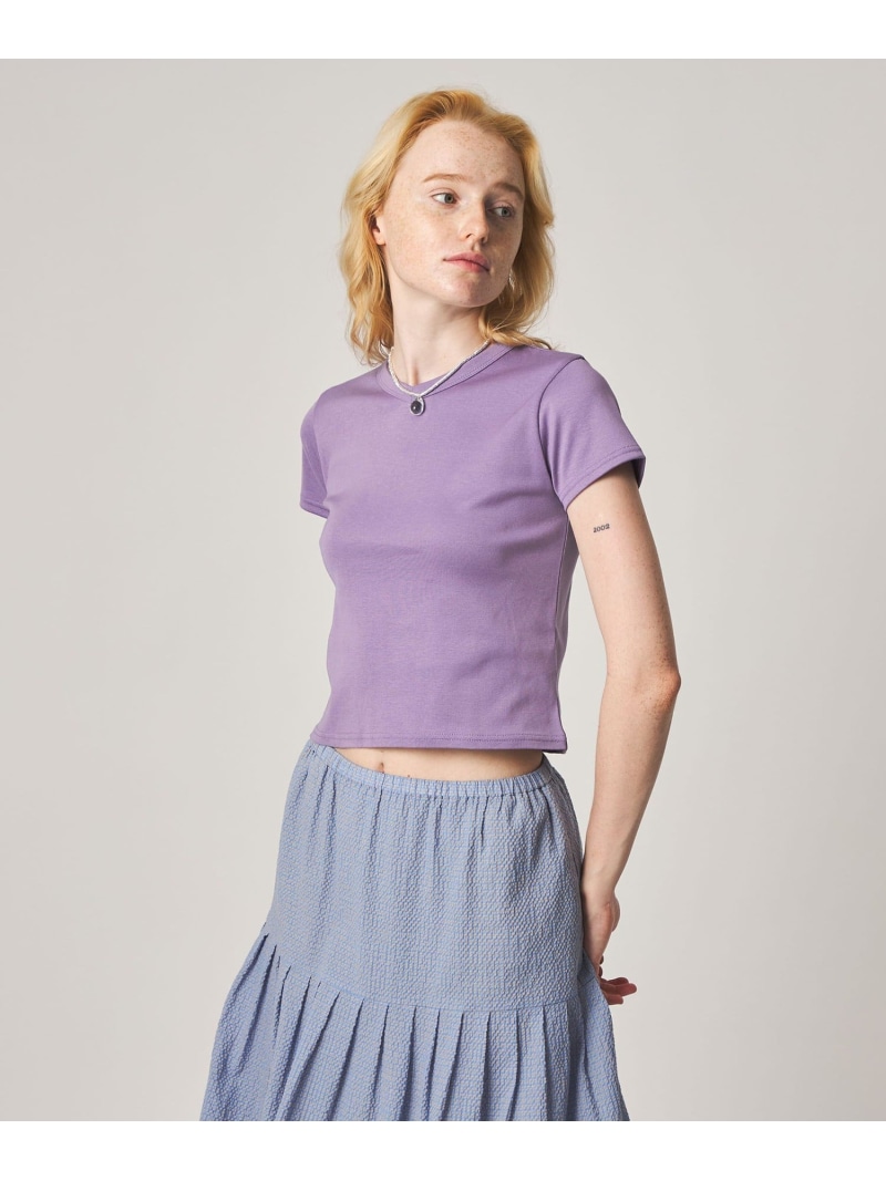 ＜Steven Alan＞綿織物 フライス プルオーバー Steven Alan もの言う花＆青少年 ユナイテッドアローズ トップス カットソー・プルオーバー パープル 白いこと 薄墨色 赤銅色 米国海軍【貨物輸送無料】[ Fashion]