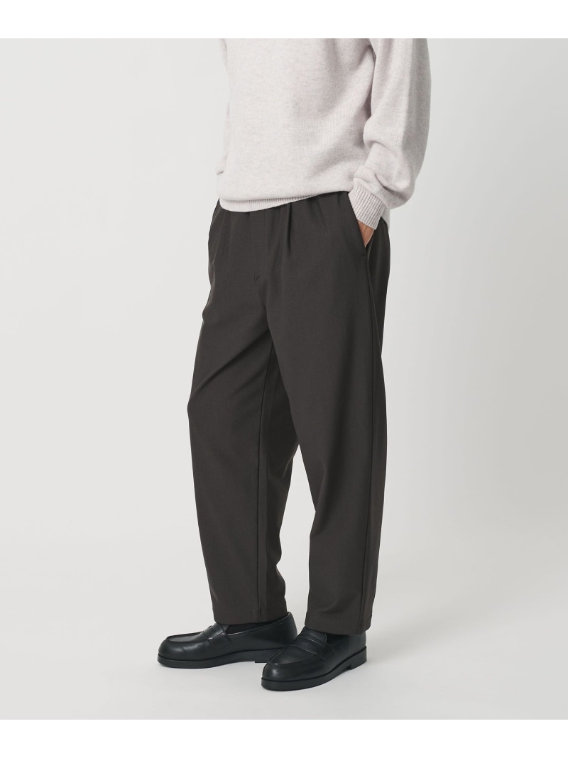 楽天市場】【SALE／35%OFF】ダブル TR 1プリーツ イージーパンツ NO.7
