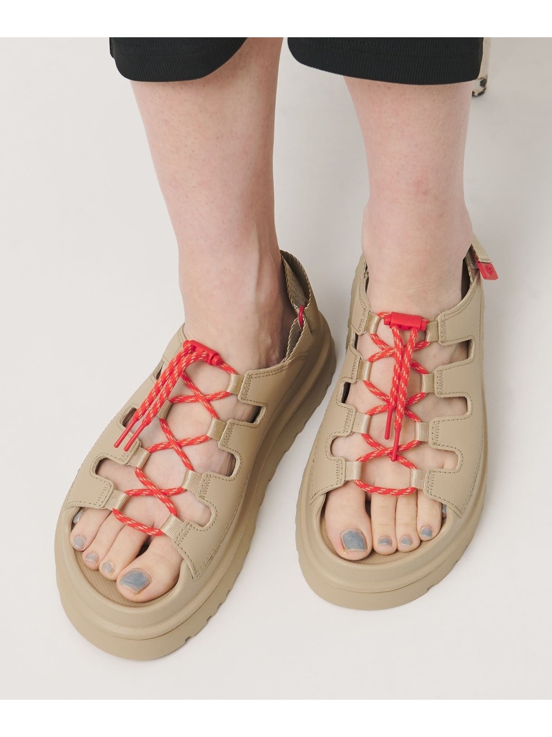 【SALE／40%OFF】＜UGG＞ゴールデン グロウ トグル サンダル BEAUTY&YOUTH UNITED ARROWS ビューティー＆ユース　ユナイテッドアローズ シューズ・靴 サンダル ベージュ ブラック【RBA_E】【送料無料】[ Fashion]｜BEAUTY＆YOUTH UNITED ARROWS
