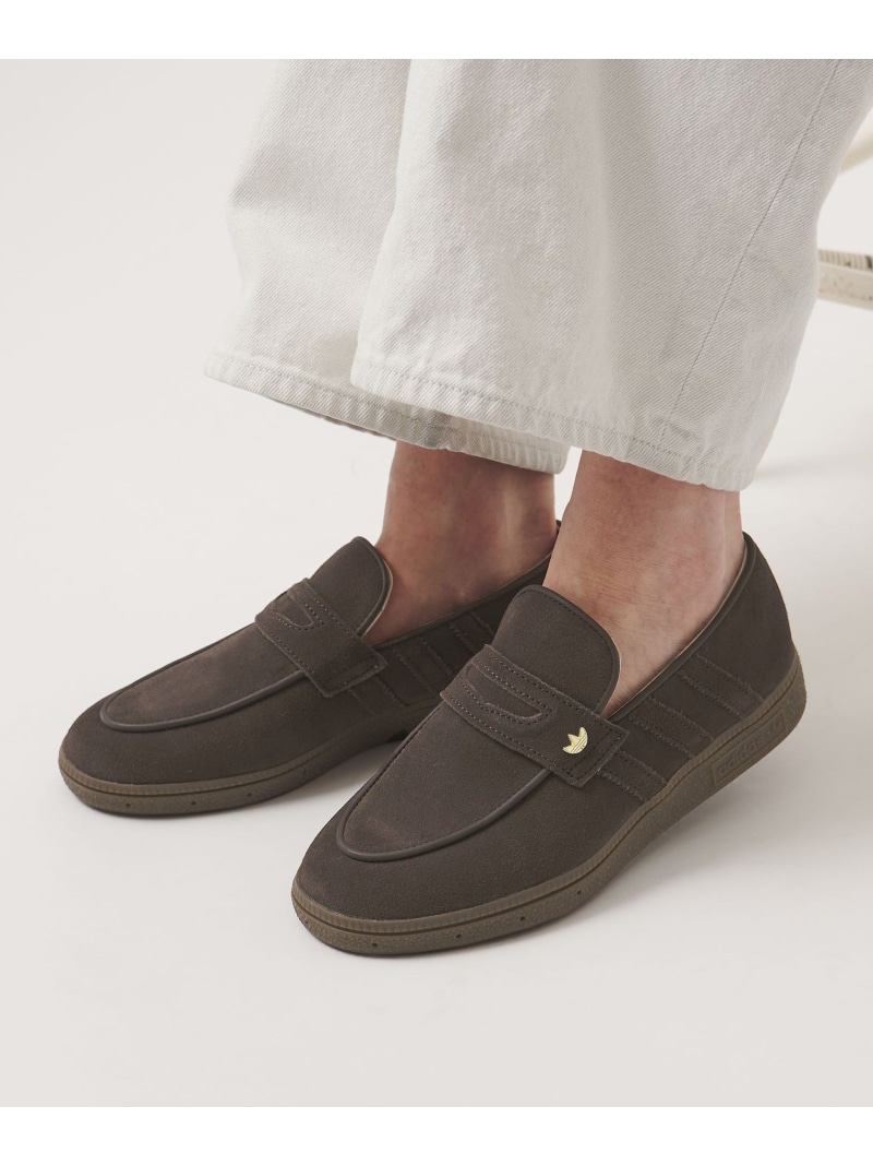 ＜adidas Originals＞HANDBALL SPEZIAL ローファー スエード スニーカー BEAUTY&YOUTH UNITED ARROWS ビューティー＆ユース　ユナイテッドアローズ シューズ・靴 スニーカー ブラウン【送料無料】[ Fashion]