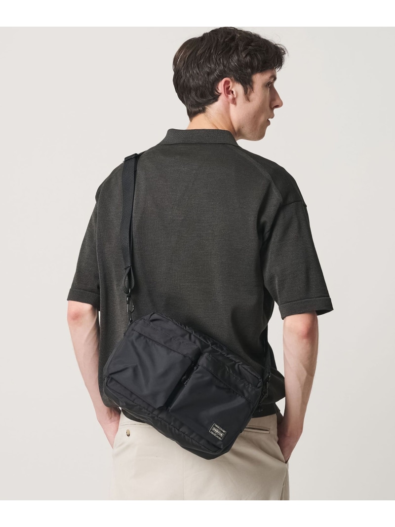 ＜PORTER＞フォース ショルダー バッグ S BEAUTY&YOUTH UNITED ARROWS ビューティー＆ユース　ユナイテッドアローズ バッグ ショルダーバッグ ブラック【送料無料】[ Fashion]