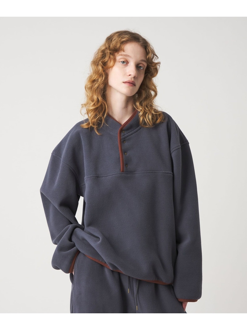 楽天市場】＜6(ROKU)＞シャギー スキッパー プルオーバー 6(ROKU