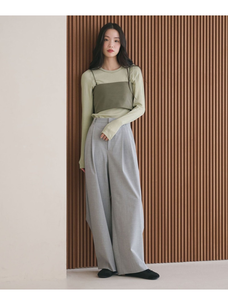 コットンポリウレタン ロングスリーブカットソー&バンドゥ BEAUTY&YOUTH UNITED ARROWS ビューティー＆ユース　ユナイテッドアローズ トップス カットソー・Tシャツ ブラック【送料無料】[ Fashion]