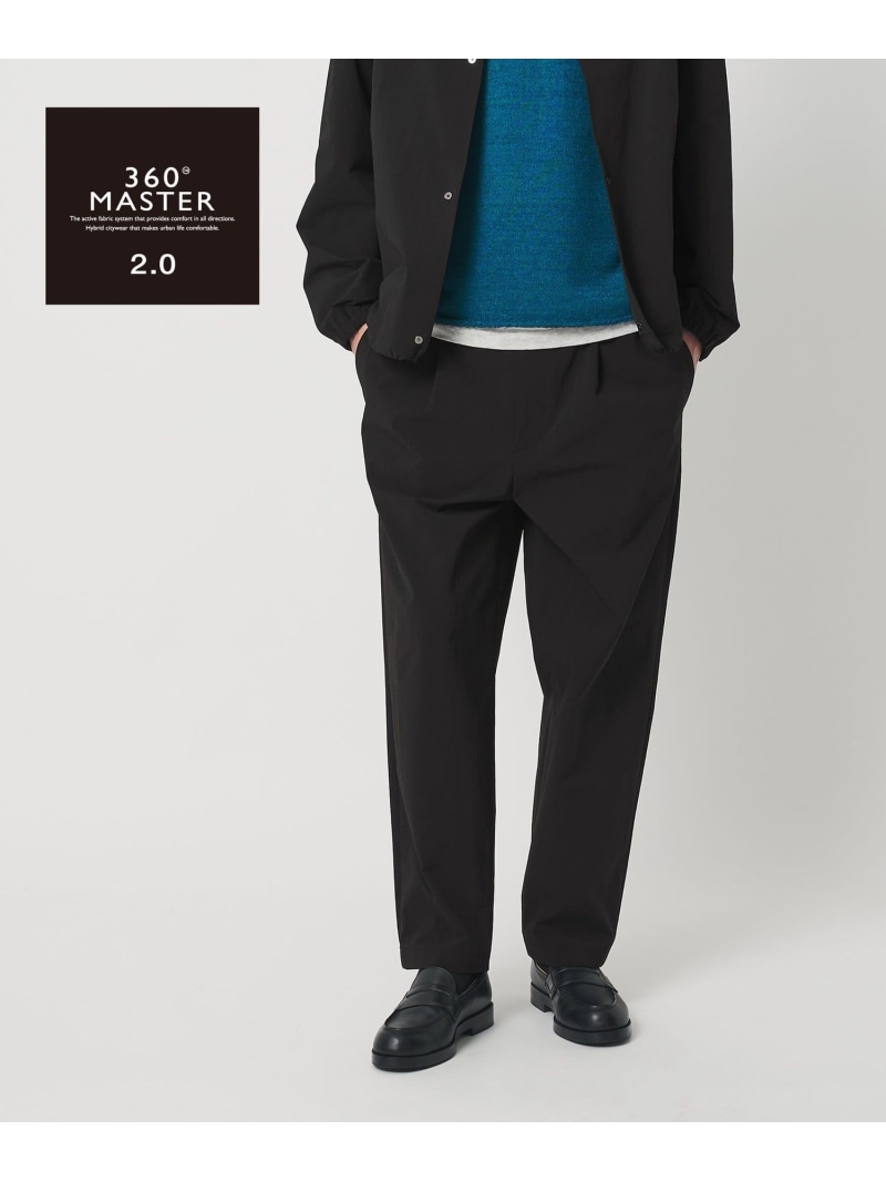 360&deg;MASTER 2.0 バルーン イージーパンツ NO.9 セットアップ対応 ストレッチ 撥水 ウォッシャブル BEAUTY&YOUTH UNITED ARROWS ビューティー＆ユース　ユナイテッドアローズ パンツ その他のパンツ グレー ブラック【送料無料】[ Fashion]｜BEAUTY＆YOUTH UNITED ARROWS 11,644円