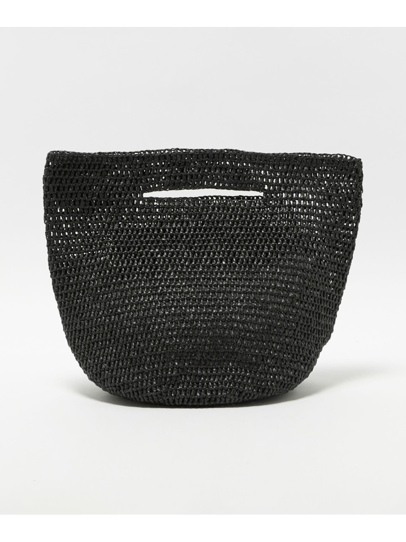 ＜MARW UNITED ARROWS＞ニッティング ラウンド バッグ MARW UNITED ARROWS ビューティー＆ユース　ユナイテッドアローズ バッグ その他のバッグ ブラック【送料無料】[ Fashion]