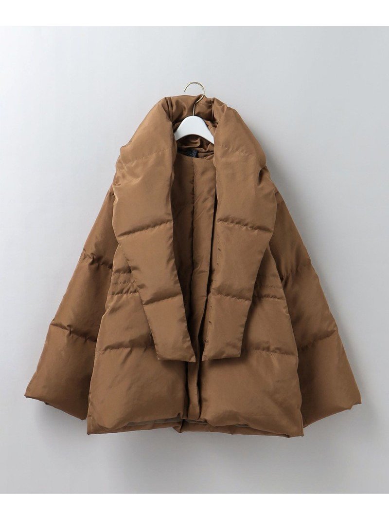 6(ROKU)＞HOODED STOLE DOWN JACKET/ダウンジャケット 6(ROKU 