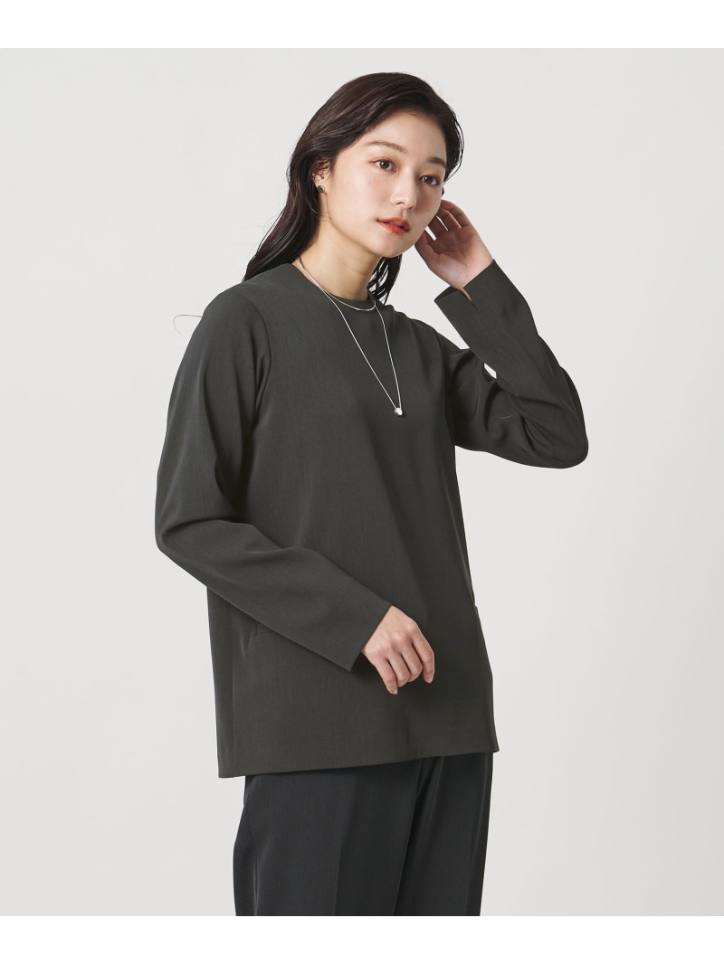 【SALE／30%OFF】＜MARW UNITED ARROWS＞労働者の一団素っ首 トップ MARW UNITED ARROWS もの言う花＆青少年 ユナイテッドアローズ トップス プルオーバー・トップ 米国海軍 黒いこと 薄墨色【RBA_E】【貨物輸送無料】[ Fashion]