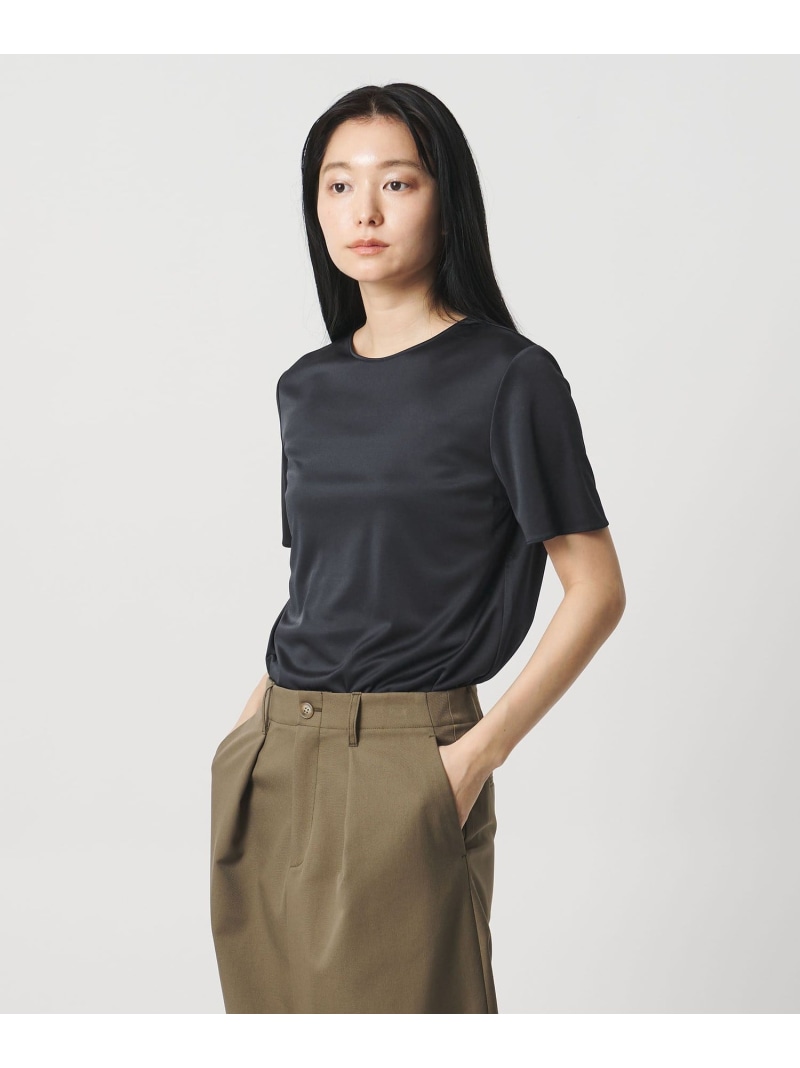 ＜MARW UNITED ARROWS＞労働者の一団素っ首 遊撃手捩り ティーシャツ MARW UNITED ARROWS もの言う花＆青少年 ユナイテッドアローズ トップス カットソー・プルオーバー 薄墨色 黒いこと 白いこと 米国海軍【貨物輸送無料】[ Fashion]