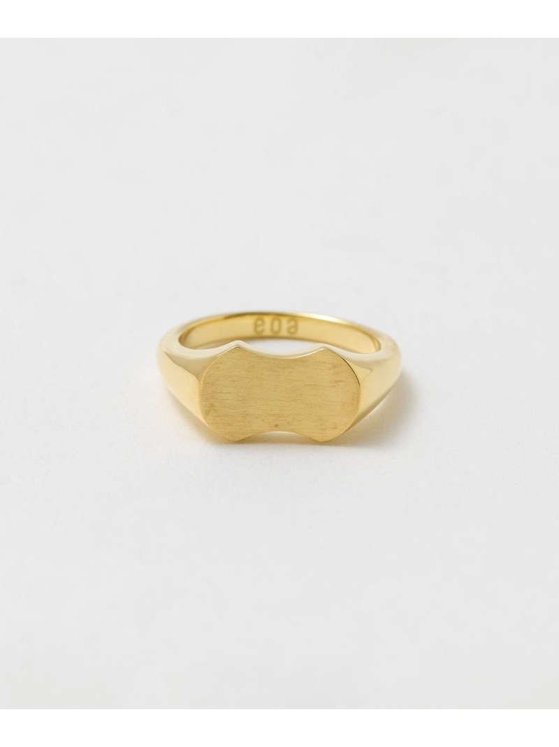 ＜eoa＞オーヴァル ピンキー リング ゴールドプレーテッド BEAUTY&YOUTH UNITED ARROWS ビューティー＆ユース　ユナイテッドアローズ アクセサリー・腕時計 リング・指輪 ゴールド【送料無料】[ Fashion]｜BEAUTY＆YOUTH UNITED ARROWS