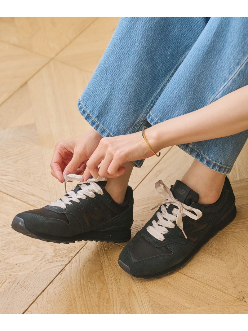 ＜New Balance＞W996 サテンシューレース スニーカー BEAUTY&YOUTH UNITED ARROWS ビューティー＆ユース　ユナイテッドアローズ シューズ・靴 スニーカー ブラウン ブラック ホワイト【先行予約】*【送料無料】[ Fashion]｜BEAUTY＆YOUTH UNITED ARROWS