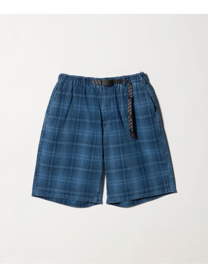 【SALE／30%OFF】＜Gramicci＞ラグーン ショーツ デニム プレイド BEAUTY&YOUTH UNITED ARROWS ビューティー＆ユース　ユナイテッドアローズ パンツ その他のパンツ ブルー【RBA_E】【送料無料】[ Fashion]｜BEAUTY＆YOUTH UNITED ARROWS
