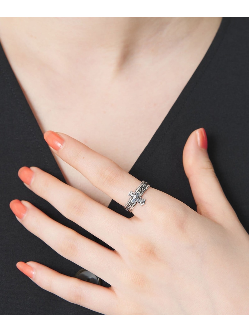 ＜BAITS＞オールド クロス リング BEAUTY&YOUTH UNITED ARROWS ビューティー＆ユース　ユナイテッドアローズ アクセサリー・腕時計 リング・指輪 シルバー【送料無料】[ Fashion]