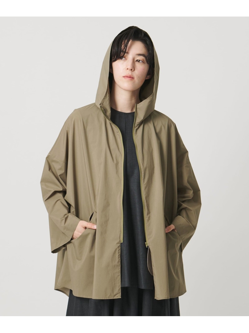 ＜MARW UNITED ARROWS＞ポケッタブル ジップアップ フーディー 撥水 MARW UNITED ARROWS もの言う花＆若い者 ユナイテッドアローズ ジャケット・アウター 余分の物のジャケット・アウター 緑であること 黒いこと【貨物輸送無料】[ Fashion]
