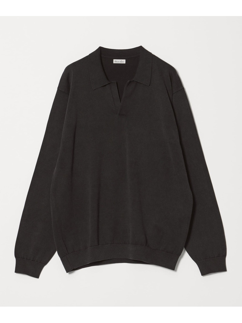 【SALE／30%OFF】＜Steven Alan＞ フェイド 旗がしら Steven Alan もの言う花＆若い者 ユナイテッドアローズ トップス 編み物 黒いこと 緑であること【RBA_E】【貨物輸送無料】[ Fashion]