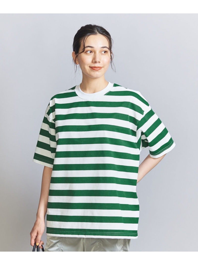 ＜DAIWA PIER39＞ドローストリング ボーダー Tシャツ BEAUTY&YOUTH UNITED ARROWS ビューティー＆ユース　ユナイテッドアローズ トップス カットソー・Tシャツ【送料無料】[ Fashion]