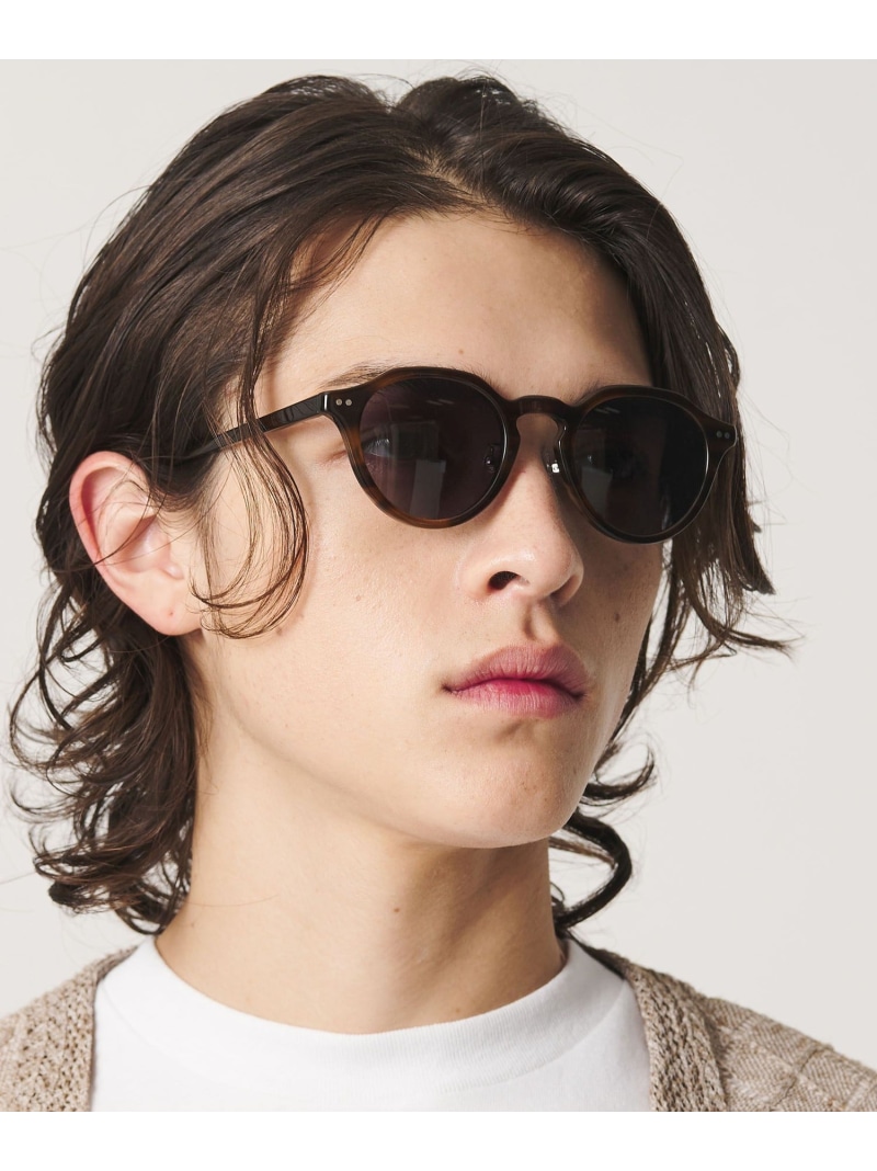 【別注】＜KANEKO OPTICAL(金子眼鏡)＞Matt マット ダークレンズ サングラス BEAUTY&YOUTH UNITED ARROWS ビューティー＆ユース　ユナイテッドアローズ ファッション雑貨 サングラス ブラウン ブラック【送料無料】[ Fashion]