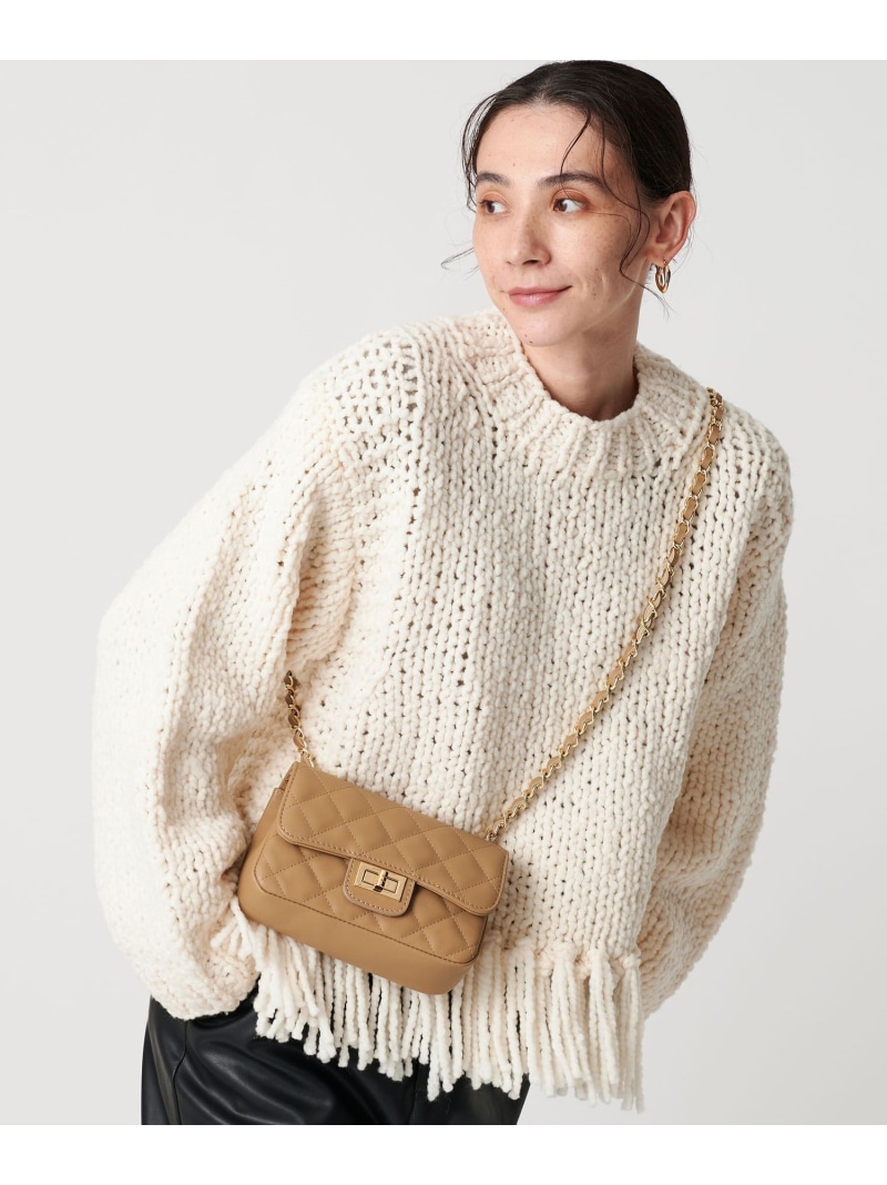 楽天市場】AULENTTI／キルティングチェーンショルダーバッグ／ナノ