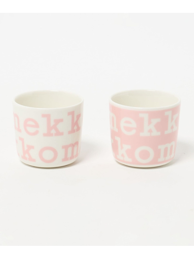 ＜marimekko＞コーヒーカップセット/2P BEAUTY&YOUTH UNITED ARROWS ビューティー＆ユース　ユナイテッドアローズ 食器・調理器具・キッチン用品 グラス・マグカップ・タンブラー ピンク【送料無料】[ Fashion]
