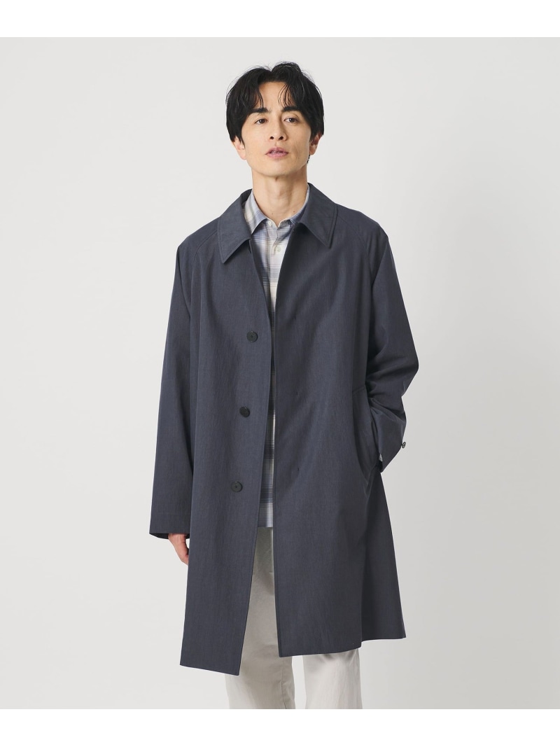 ウォッシャー バルマカン コート BEAUTY&YOUTH UNITED ARROWS ビューティー＆ユース　ユナイテッドアローズ ジャケット・アウター ステンカラーコート グレー ベージュ【送料無料】[ Fashion]