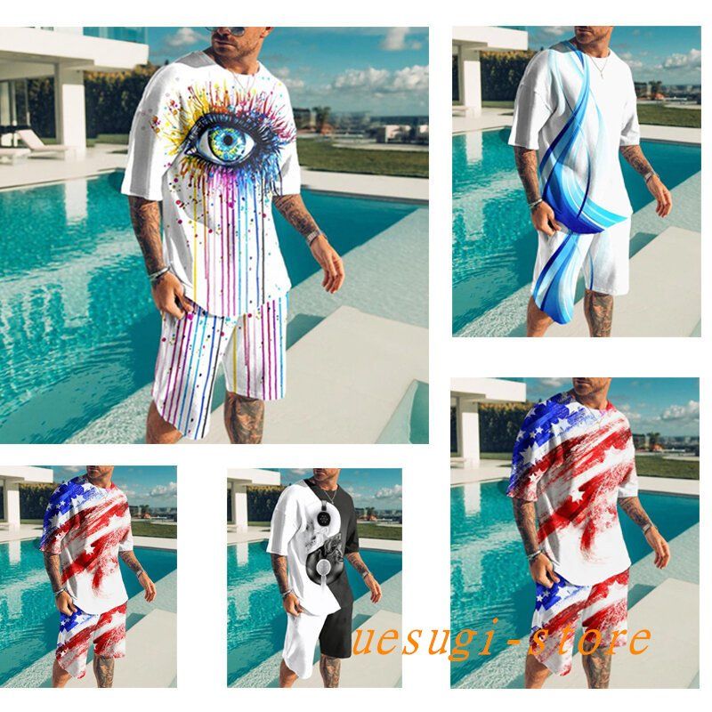 セットアップ メンズ 夏スウェット 上下セット 半袖tシャツハーフパンツ カジュアル オーバーサイズ 運動服 部屋着 アウトドア 夏
