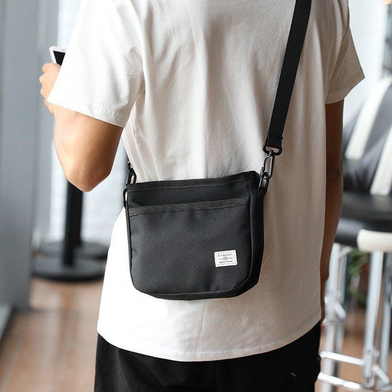 サコッシュ メンズ ショルダーバッグ サコッシュバッグ 斜めがけ アウトドア 収納抜群 男女兼用 帆布 肩掛けバッグ アウトドア フェス 旅行 サブバッグ 小物入れ キャンバス バッグ｜BeautyANNShop
