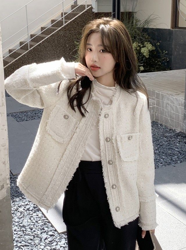 美品♡38【TODAYFUL】秋冬 ツイード チェック ジャケット 12420109-as.jpg