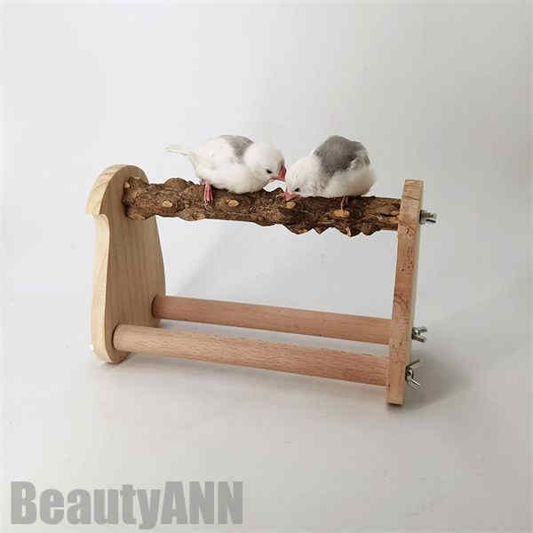新生活 スタンド 鳥用パーチ 天然木 テーブル置き 鳥用品 オウム インコ ペット 鳥 ケージスタンド 噛む 爪とぎ おもちゃ 自然木 鳥ケージ止まり木 木製ステージ バードト プレゼント|BeautyANNShop