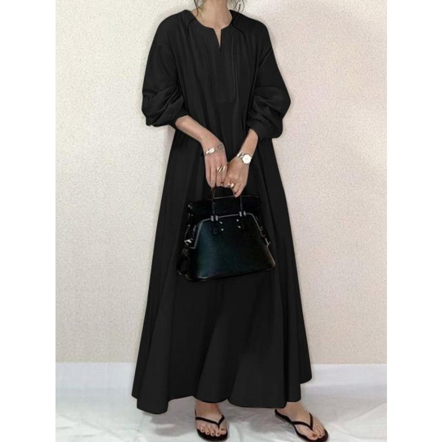 ✨美品✨23区　黒ビックサイズロングワンピース 3XL lyq99304.jpg