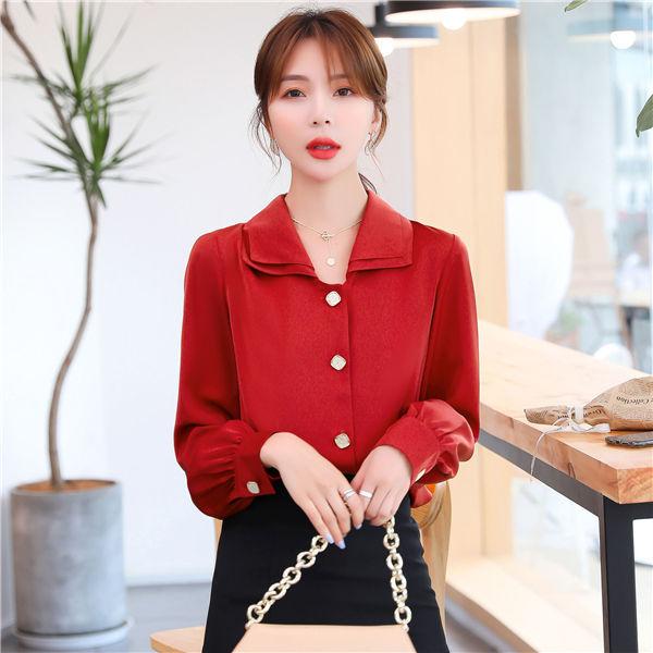 楽天市場】ブラウス レディース ヴィンテージ風 トップス 長袖 可愛い