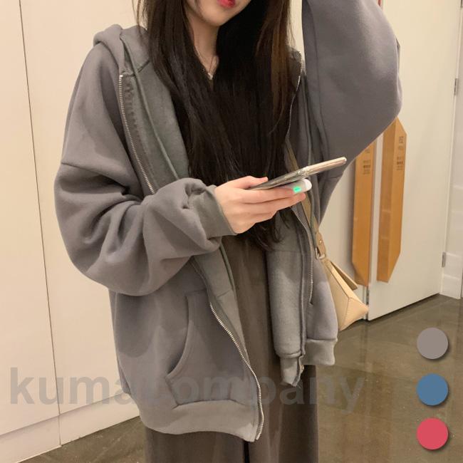 スウェットパーカー 前くい違い レディース ティーシャツ ゆったり パーカー 大層らしい大いさ スウェットジャージ 無地 流汗 スウェットトップス トップス-レディースファッション
