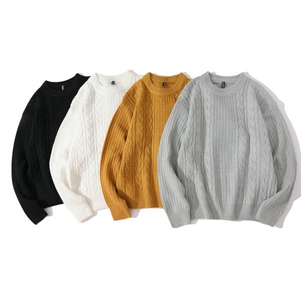 ニット メンズ ニット セーター 長袖 トップス 秋服 冬服 プルオーバー セーター トップス 長袖 カジュアル シンプル 無地 お洒落 カジュアル バレンタイン