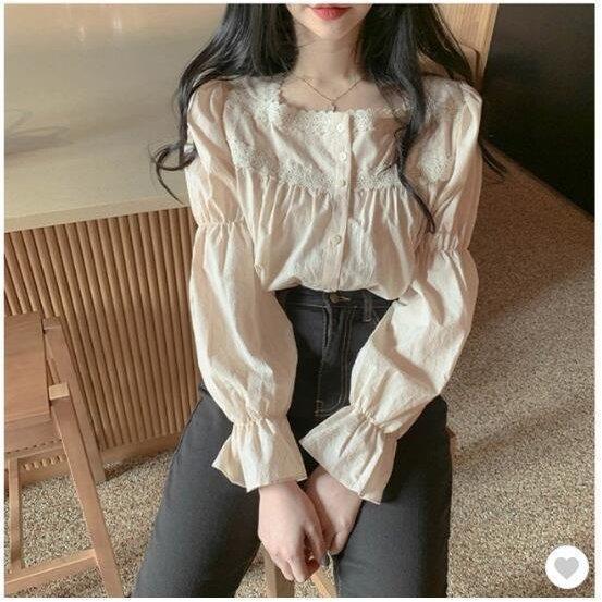 ブラウス レディース トップス シャツブラウス 春 秋 きれいめ 長袖 レース 可愛い フリル tシャツ オフィス カジュアル 通学 通勤 ゆったり 着痩せ 上品 楽天市場】ブラウス レディース トップス シャツブラウス 春 秋