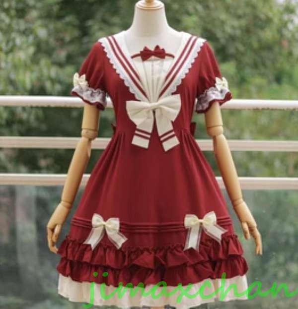新生活 サマー Lolita系 中袖/長袖/ワンピース ロリータ トップス 萌え レディース ゴスロリ トップスコスプレ ハロウィン クリスマス
